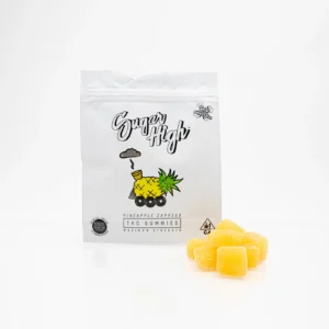 sugar high pineapple express 500mg gummie