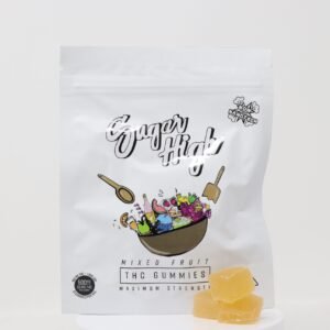 sugar high mixed fruits 500mg gummies